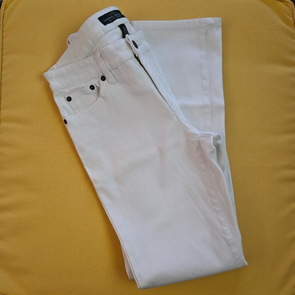 Ralph Lauren White Jeans
